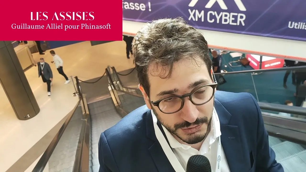 Les Assises de la cyber - L'interview de Guillaume Alliel (Phinasoft)